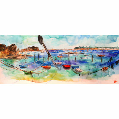 "Les bateaux de Saint Lunaire"