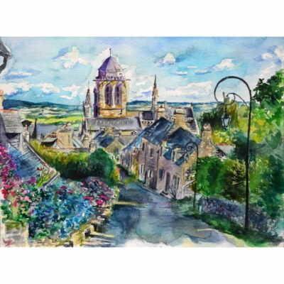 "La petite cité de caractère de Locronan"