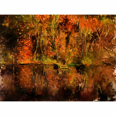 "Au bord de la Mayenne"