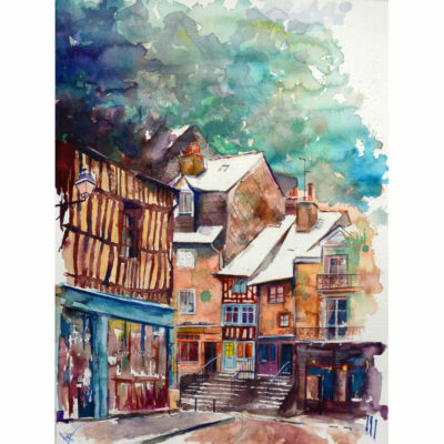 "Rue de Penhoët à Rennes"