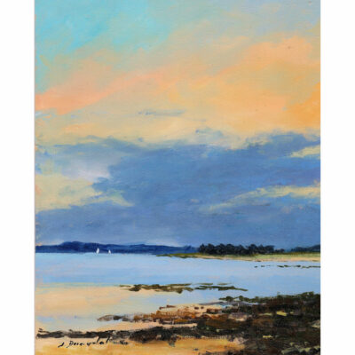 "Crépuscule sur le golfe"