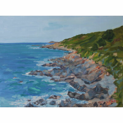 "Locquémeau, les falaises"