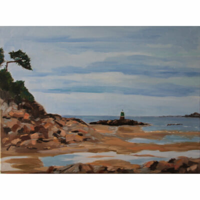 "Marée Basse à Kirio, Locquémeau"