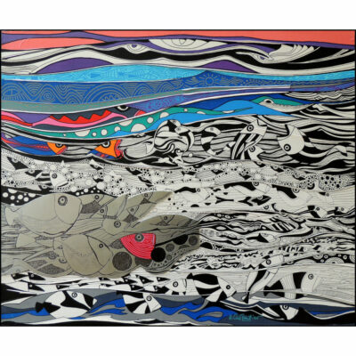"Poissons en chasse 2"