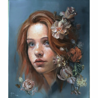 "Jeune fille en fleurs"