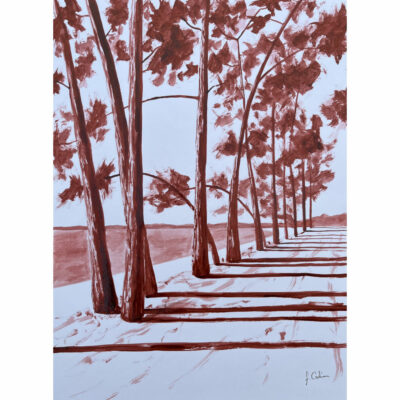 "Encre sanguine: Avenue du Cap Coz"