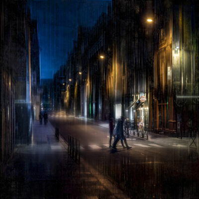 "Eclats nocturnes-Rue Maréchal Joffre Rennes"