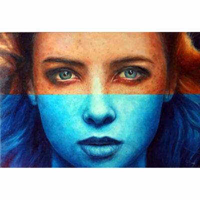 "Blue smile"
