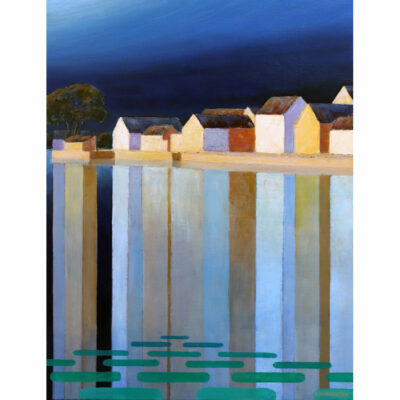 "Lumière du soir à St Cado"