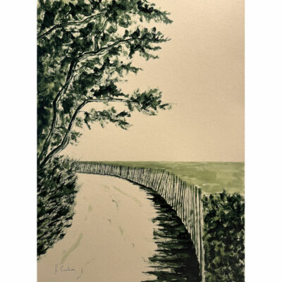 "Encre vert olive- Beg Meil"