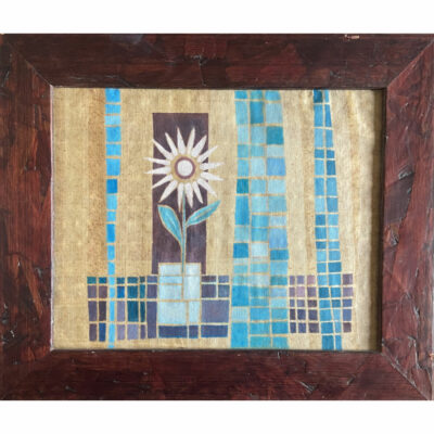 "Fleur à la fenêtre"