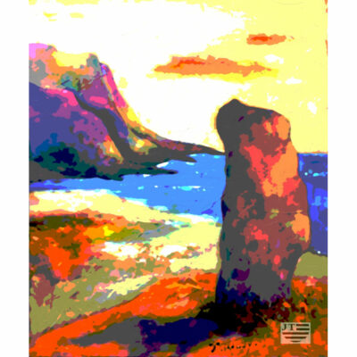 "Le menhir de Crozon"