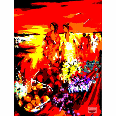 "Marché à la pointe du Raz"