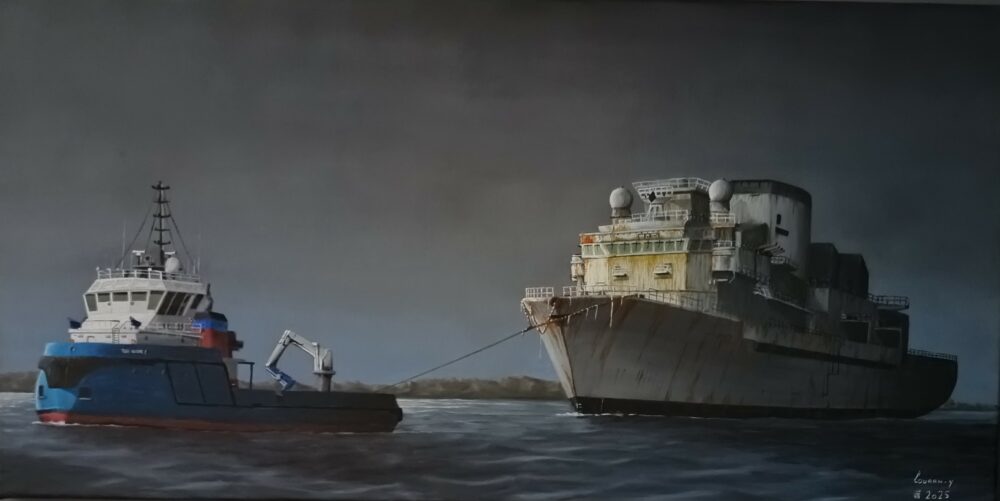 "Dernier voyage de la frégate Georges Leygues"