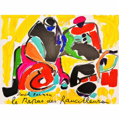 "Le repas des faucilleurs "