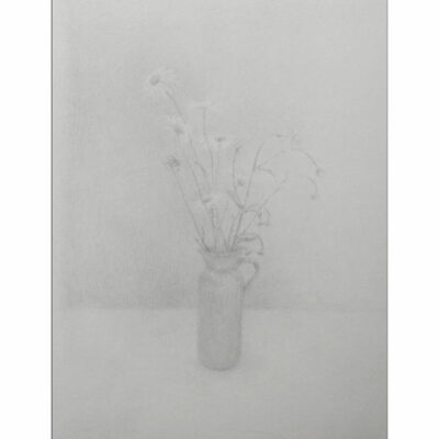 "Une pichet de marguerites"