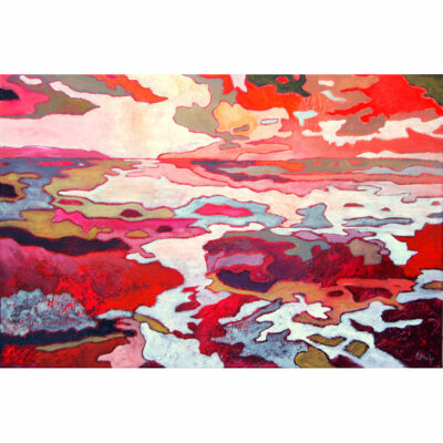 "Rochers au coucher du soleil"