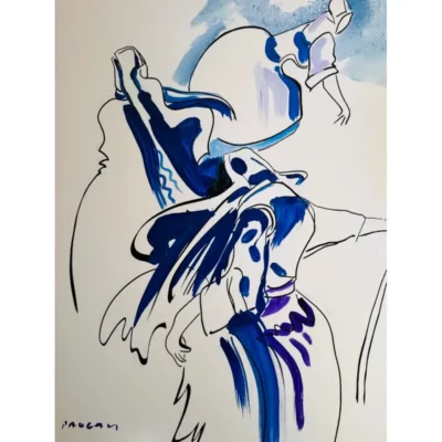 "Robes blanches au travail"