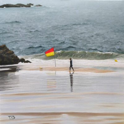 "Coup de vent à Saint Lunaire"