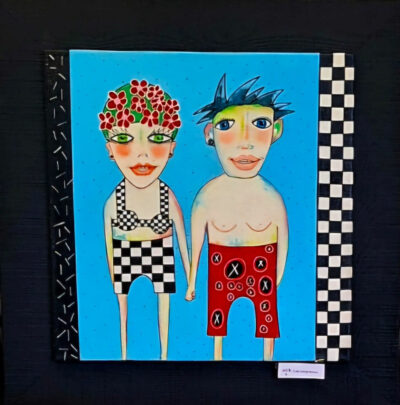 "Couple de baigneurs"