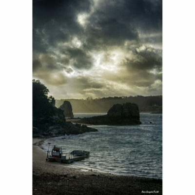 "Paysages: Soir d'orage à Loguivy de la Mer"