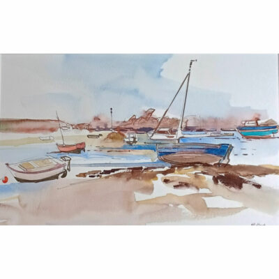 "Marée basse, Brignogan"