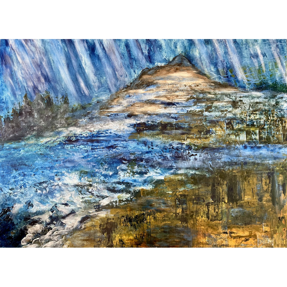 "Prussian blue tempest"