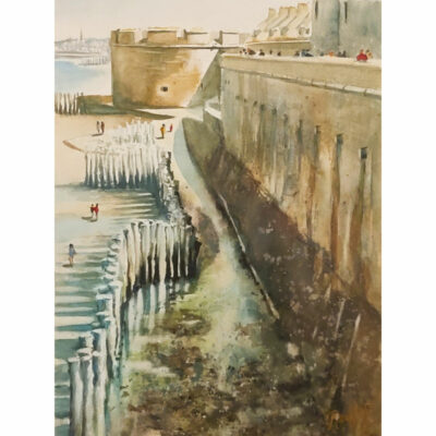 "Saint-Malo, les brises lames"