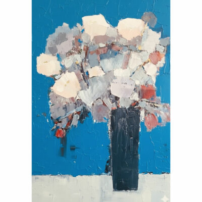 "Bouquet de fleurs blanches"