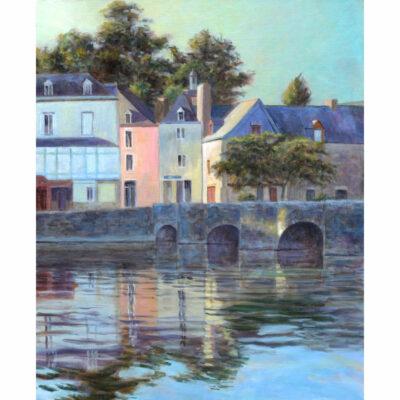 "Lumière de fin de journée à St Goustan"