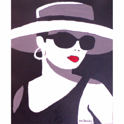 "L'inconnue au chapeau "