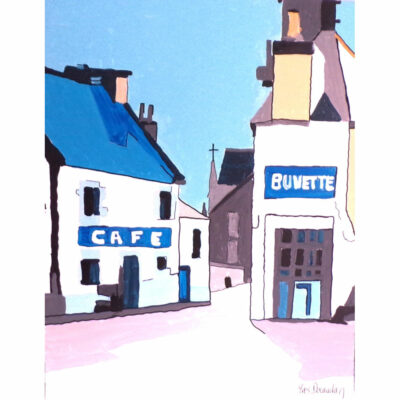 "Rue bretonne d'antan"