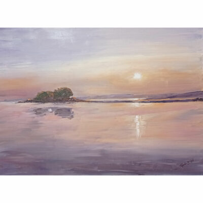 "Soirée à la pointe du château à Logonna-Daoulas"