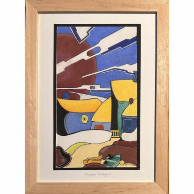 "Marée Basse,  Série Onirique Bretagne N°1"