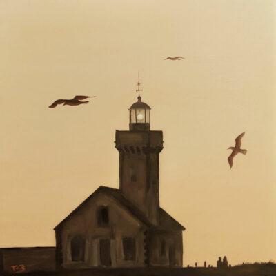 "Le phare de la Pointe des Poulains"