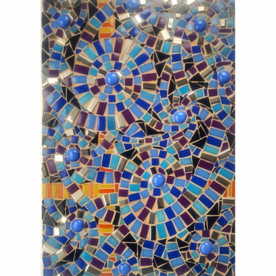 "Swing bleuté tourbillonnant"