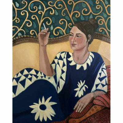 "Femme en bleu"