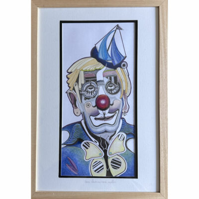 "Vieux clown au nœud papillon"