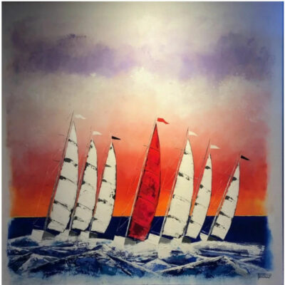"La voile rouge"