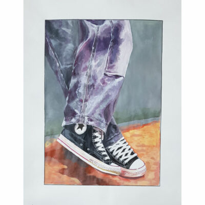 "Converse noir"