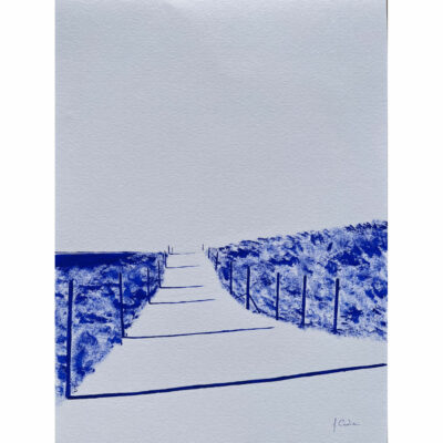 "La Torche bleu outremer"