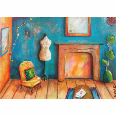 "Le salon bleu"