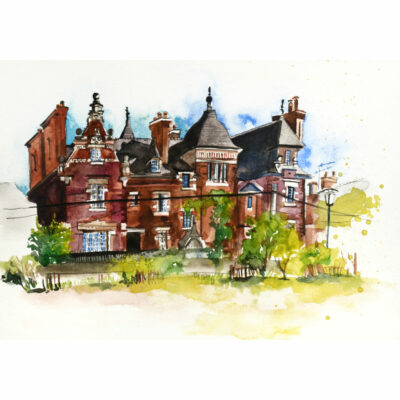 "Maison, Esplanade des Champs Libres, Rennes"