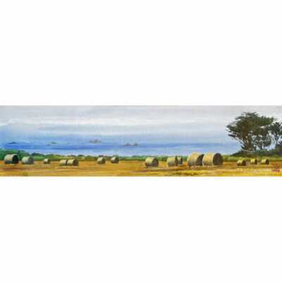 "Moissons à Guimaëc"