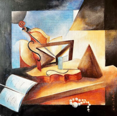 "Vanité au collier"