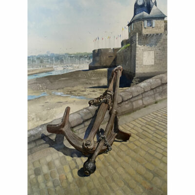 "Ancre, ville close de Concarneau"
