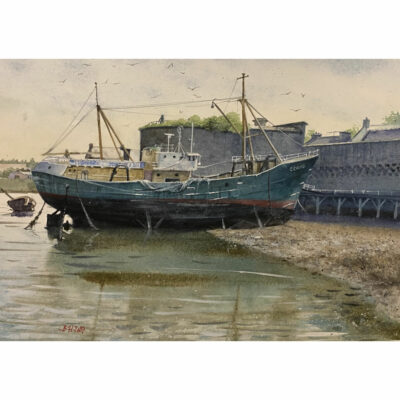 "L'Hémérica, chalutier à Concarneau"