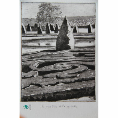"Le parterre à la spirale"